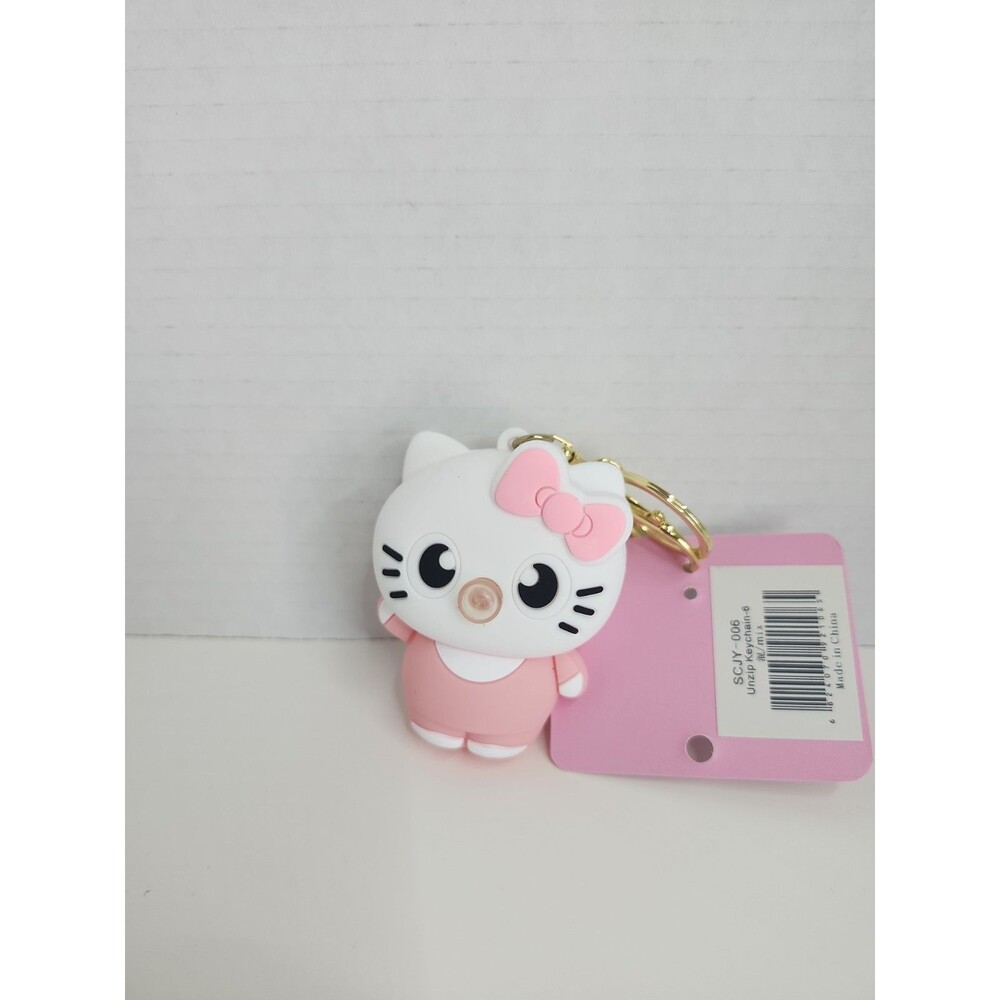 Hello Kitty Sanrio Character PVC Keychain Figure Charm Bubble Nose